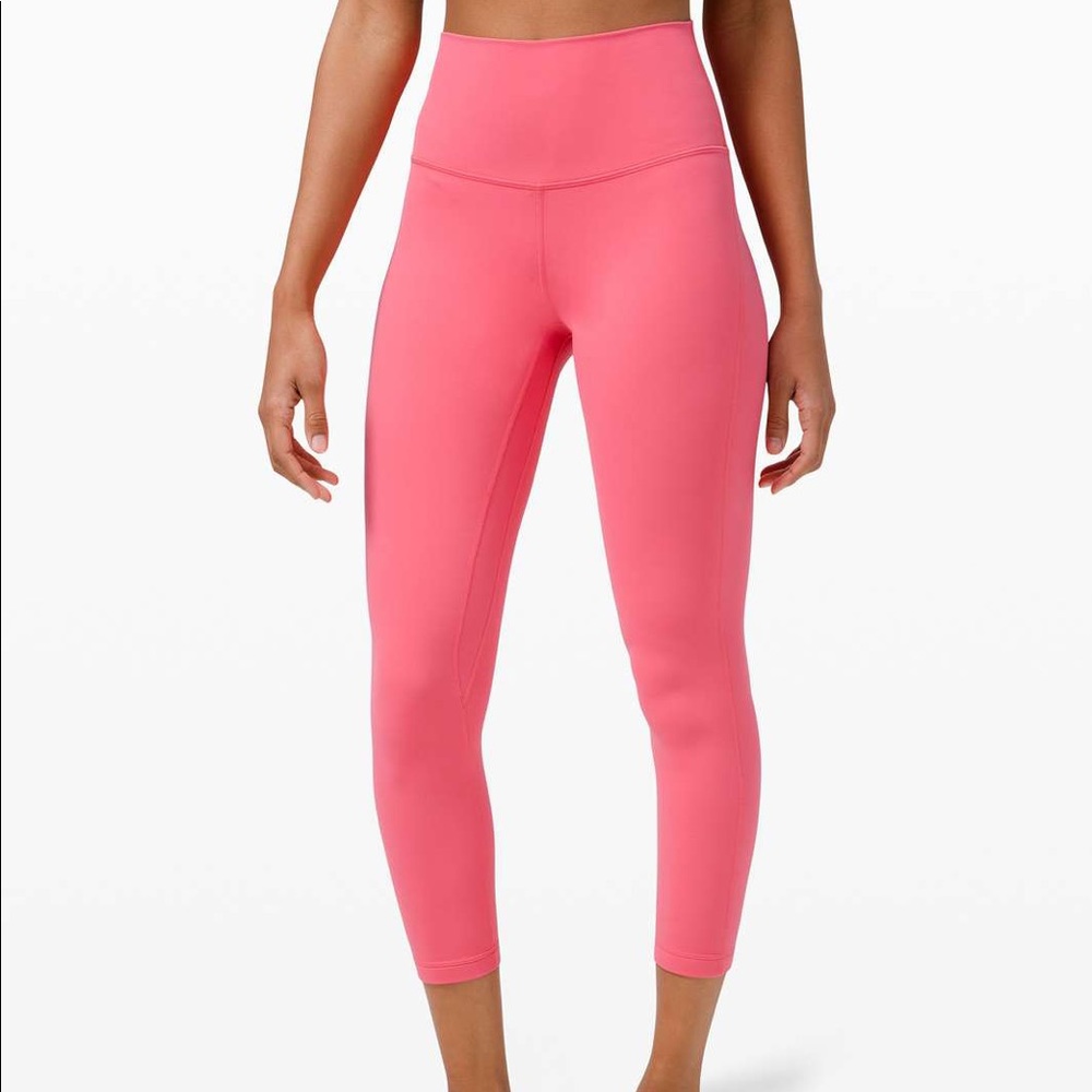 Brand new with tags lululemon align leggings in guava pink